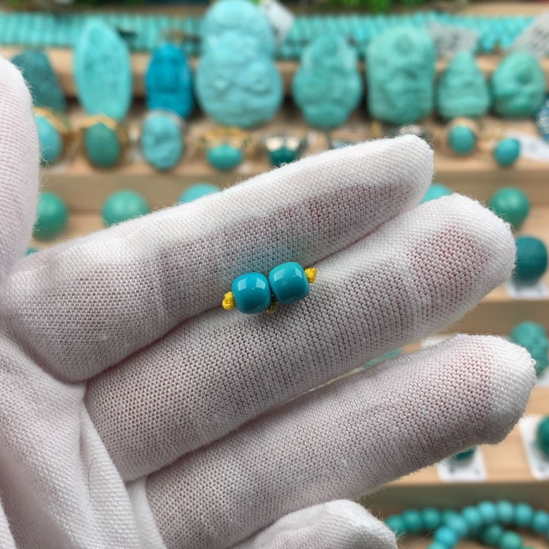 绿松石配饰未镶嵌6.0