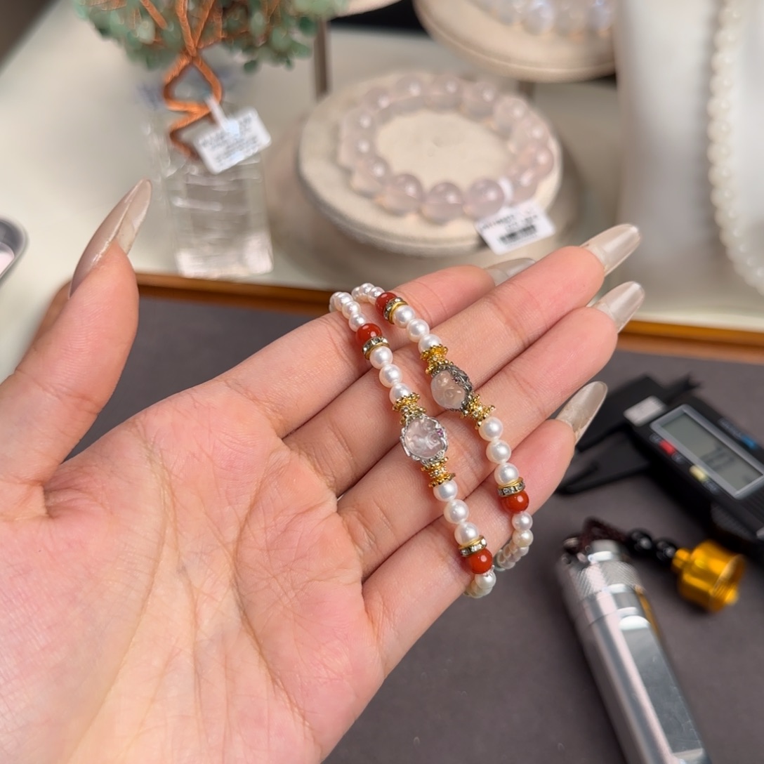 手绳未镶嵌淡水珍珠设计款多样发一