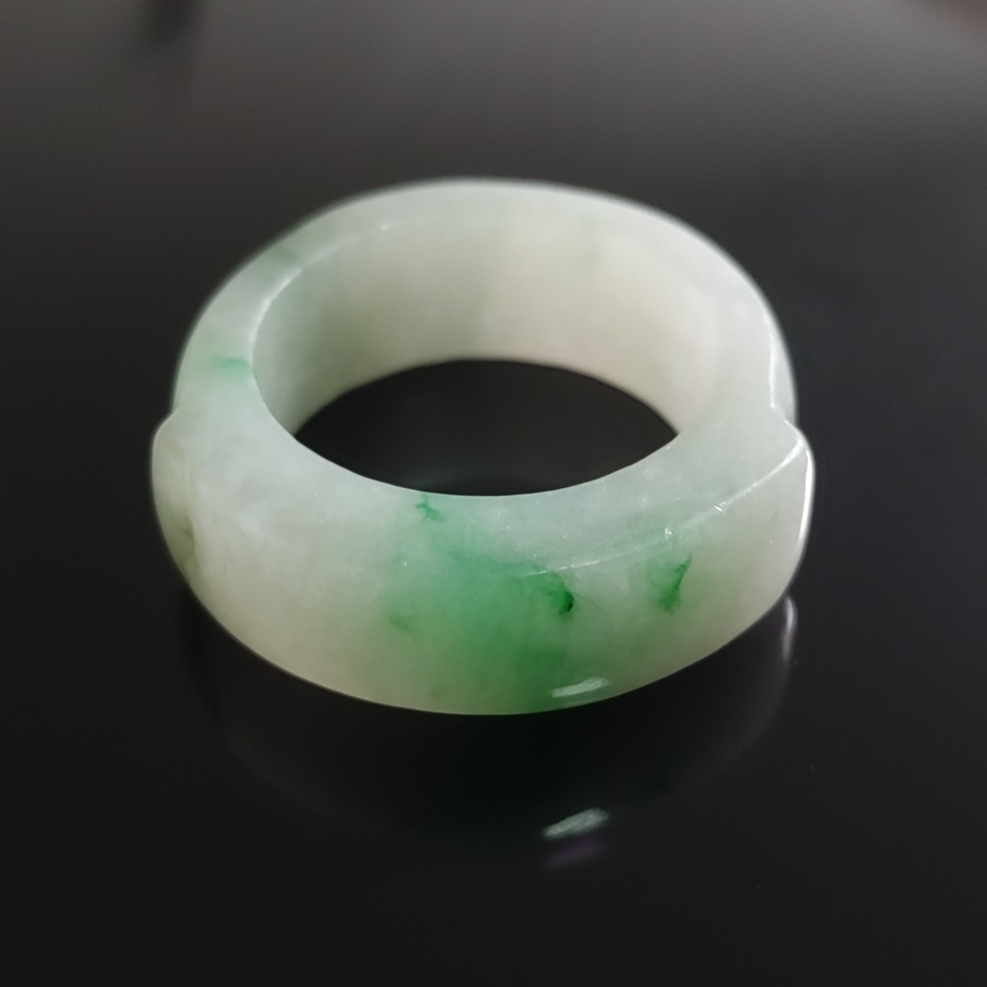 非金属亚克力戒指 李不二时尚DIY戒指女款绿色指环妈妈饰品