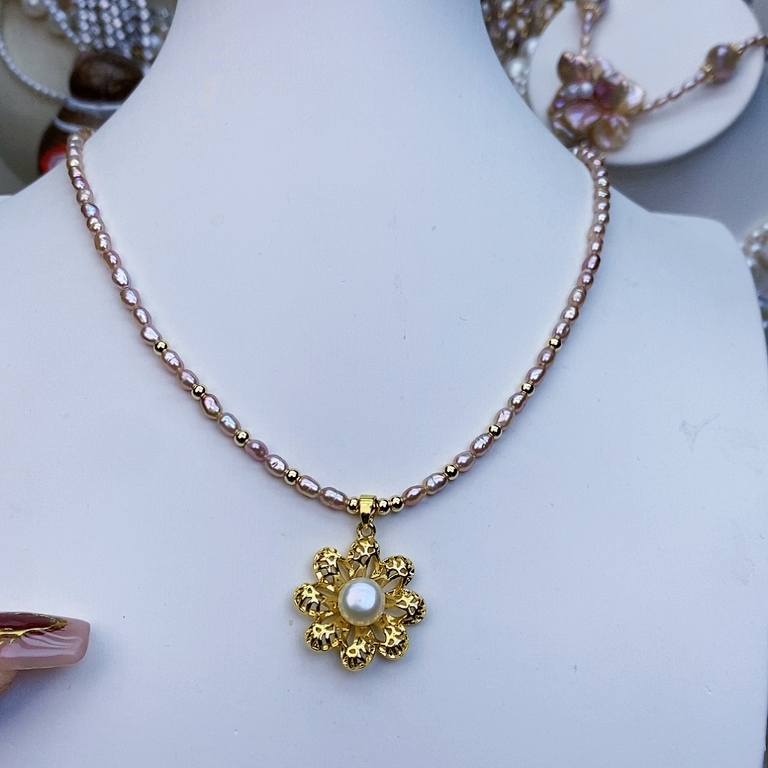 淡水珍珠颈饰未镶嵌