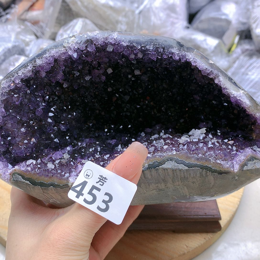 紫晶大型摆件（非配饰）未镶嵌海****