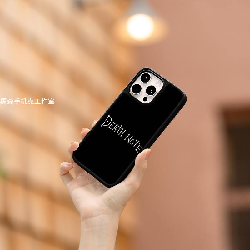 英文笔记适用苹果16promax手机壳iphone16新款15磁吸14高级不撞款