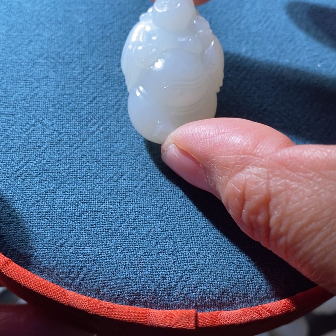 和田玉佛未镶嵌?*畔