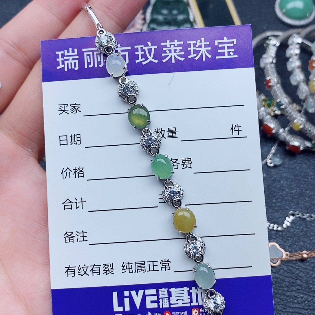 翡翠戒指银S925镶嵌11111111