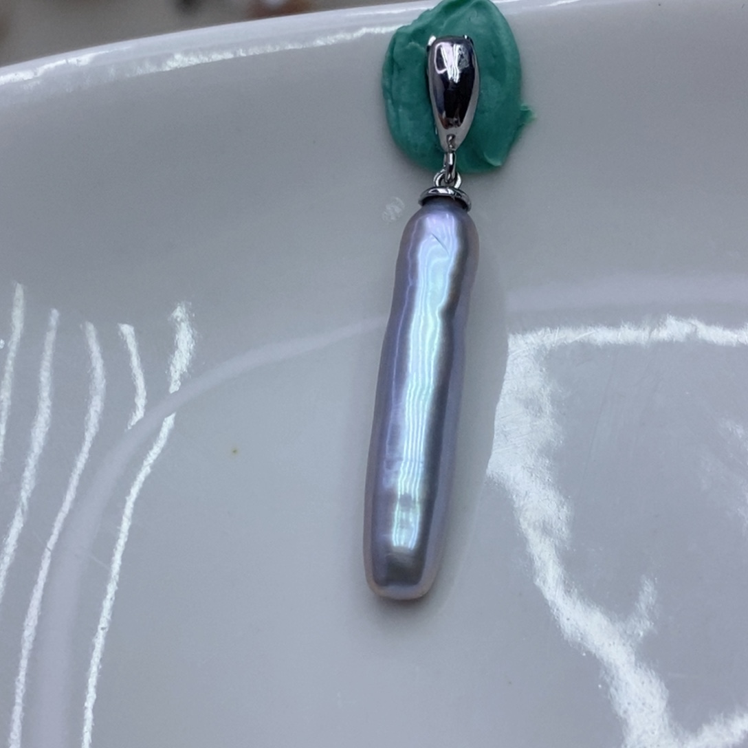 淡水珍珠未镶嵌吊坠(不含链)