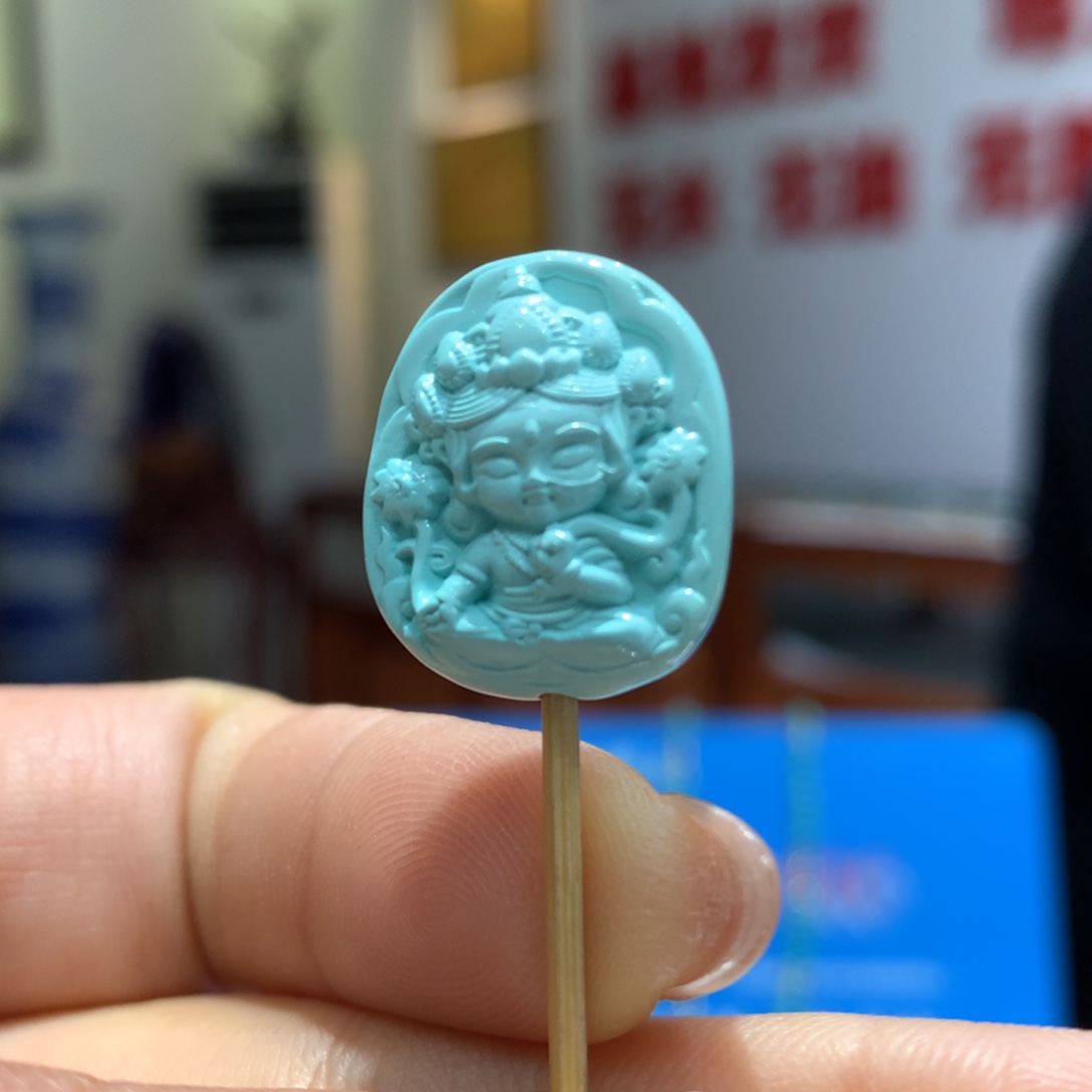 绿松石配饰未镶嵌