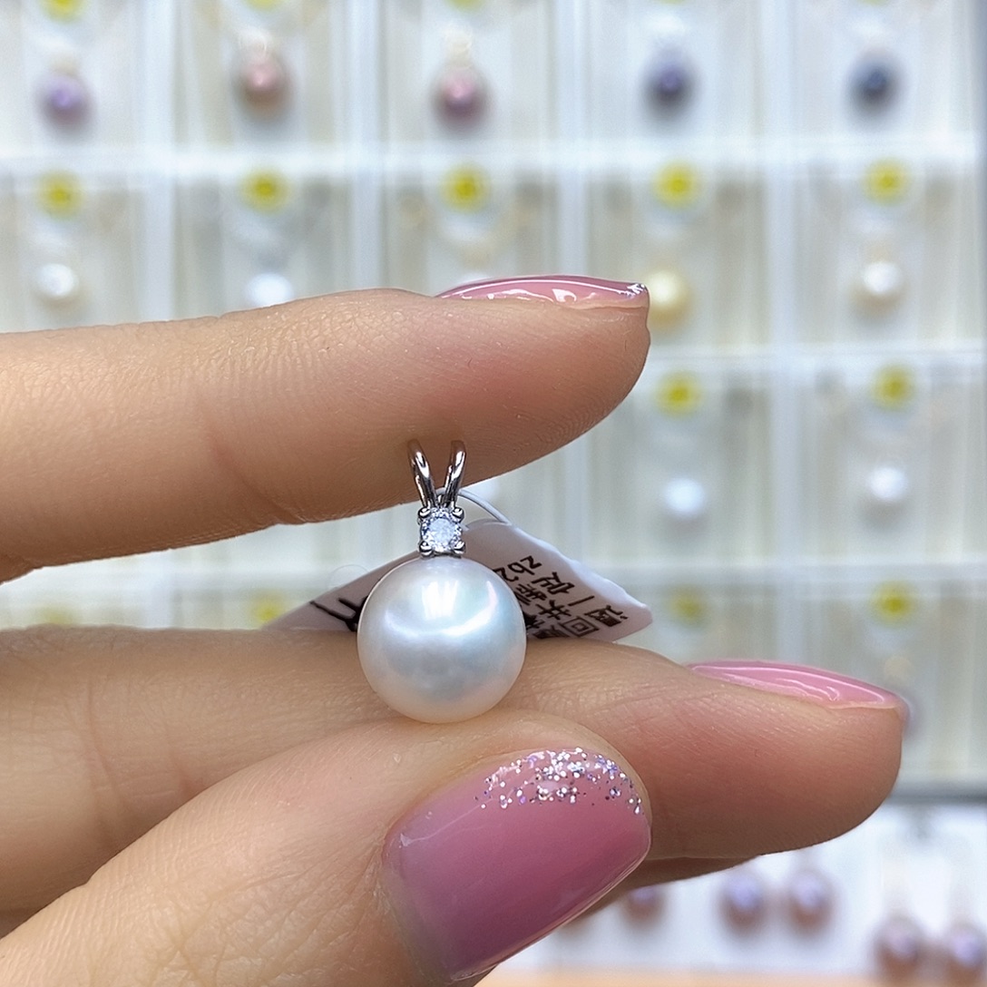 未镶嵌吊坠(赠链)淡水珍珠