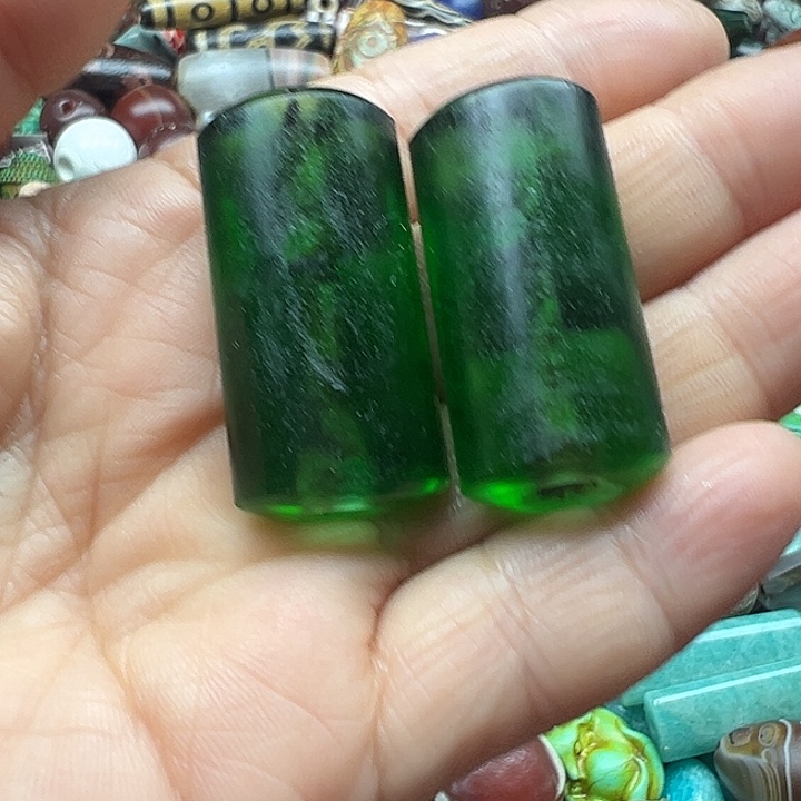 若***藏玛瑙/玉髓未镶嵌颈饰