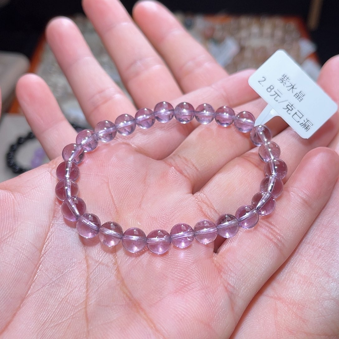 水晶手链未镶嵌274号多样性发一  7+