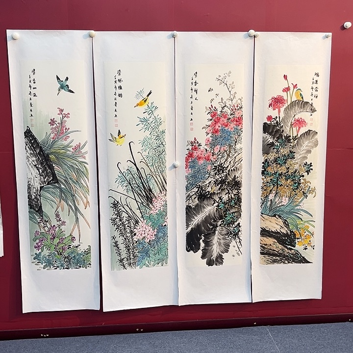 国画手绘图的设计风格