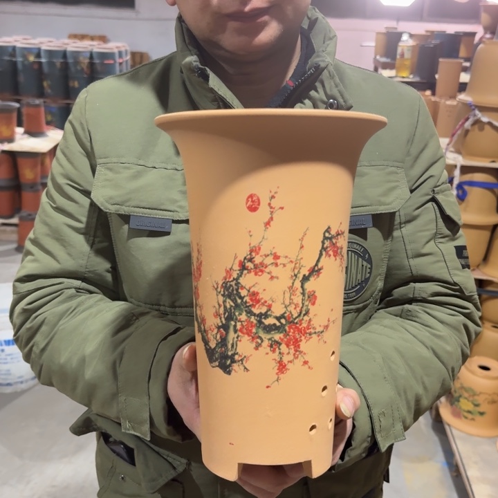 紫砂花盆破损补发