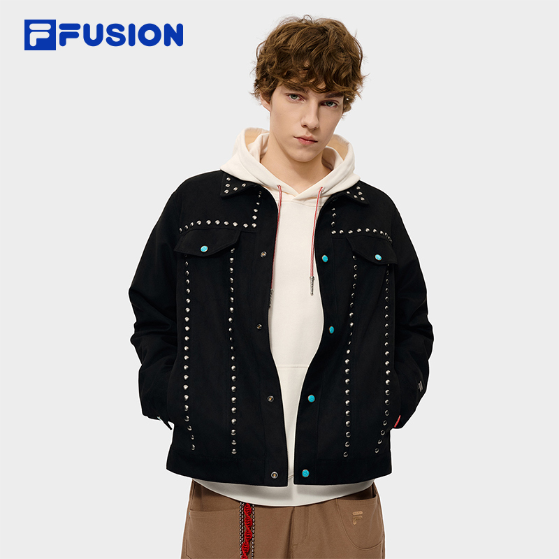 马上起飞 | Dimitri联名FILA FUSION男士冬季翻领外套T11M612504F