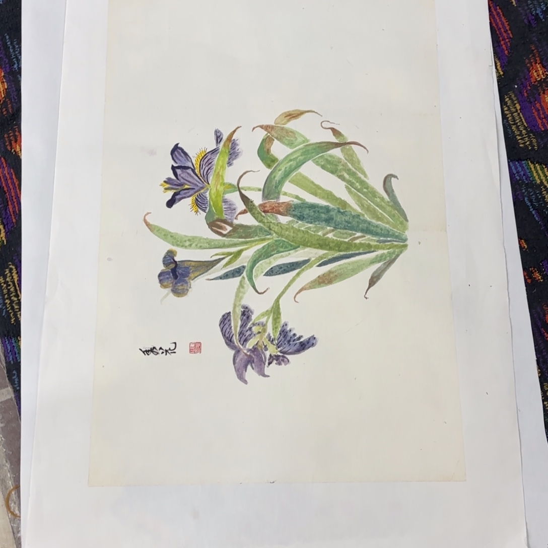 国画国画老师作品刘