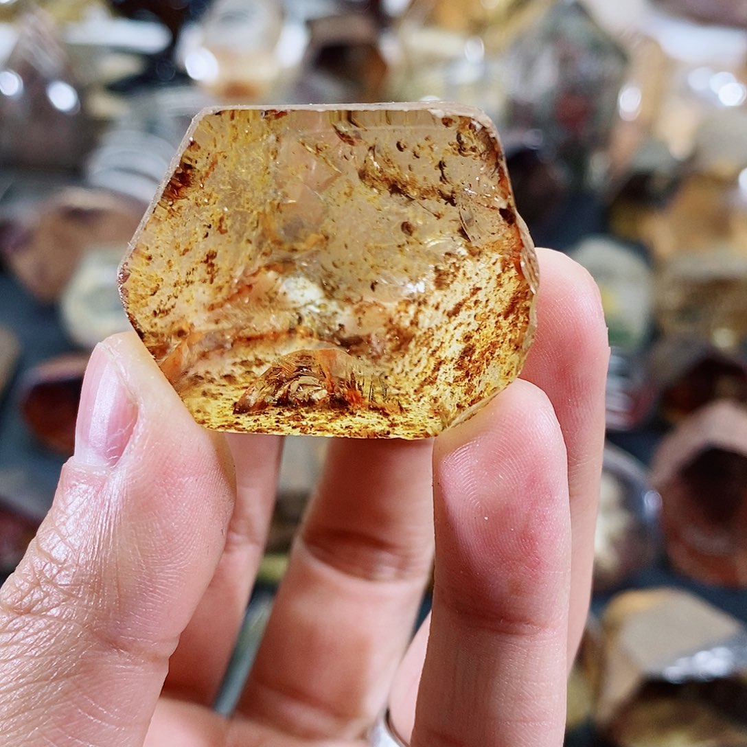 【闪购商品】水晶车挂未镶嵌天然水晶原石