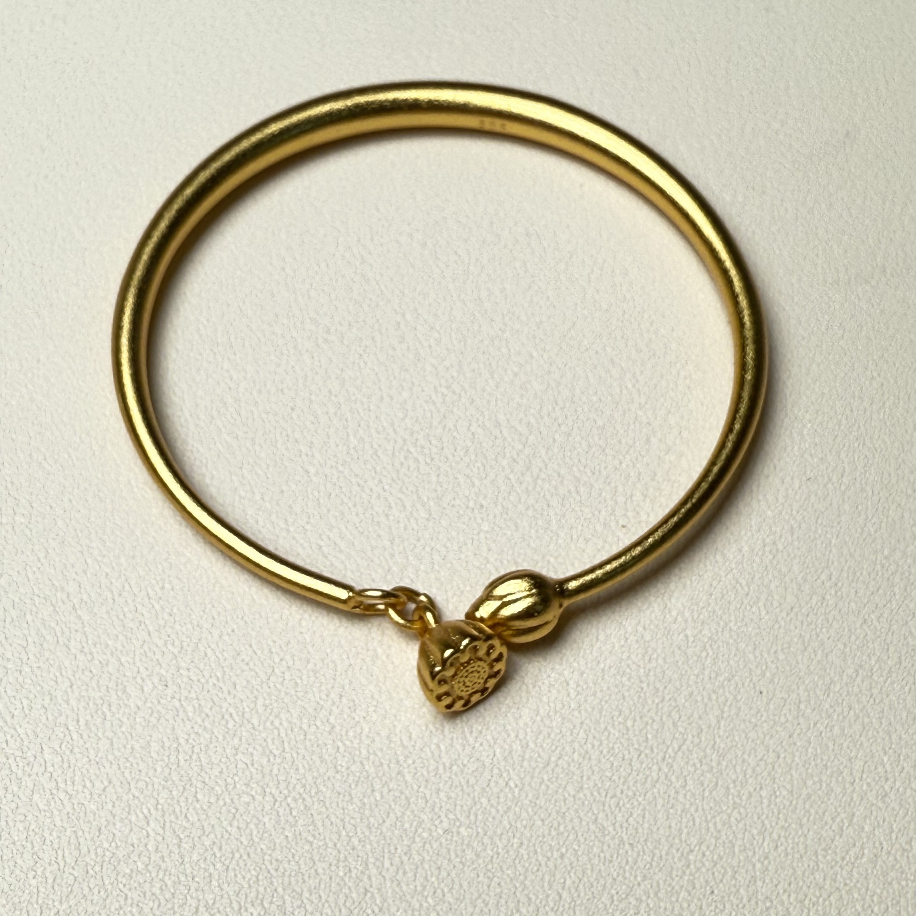 J0048古法莲蓬精品手镯