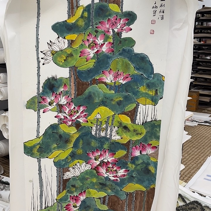 国画花鸟的故事也很有趣的