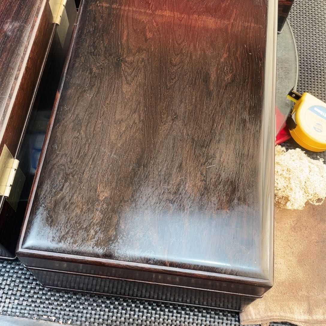 青***轻木紫光谭盒子和独板