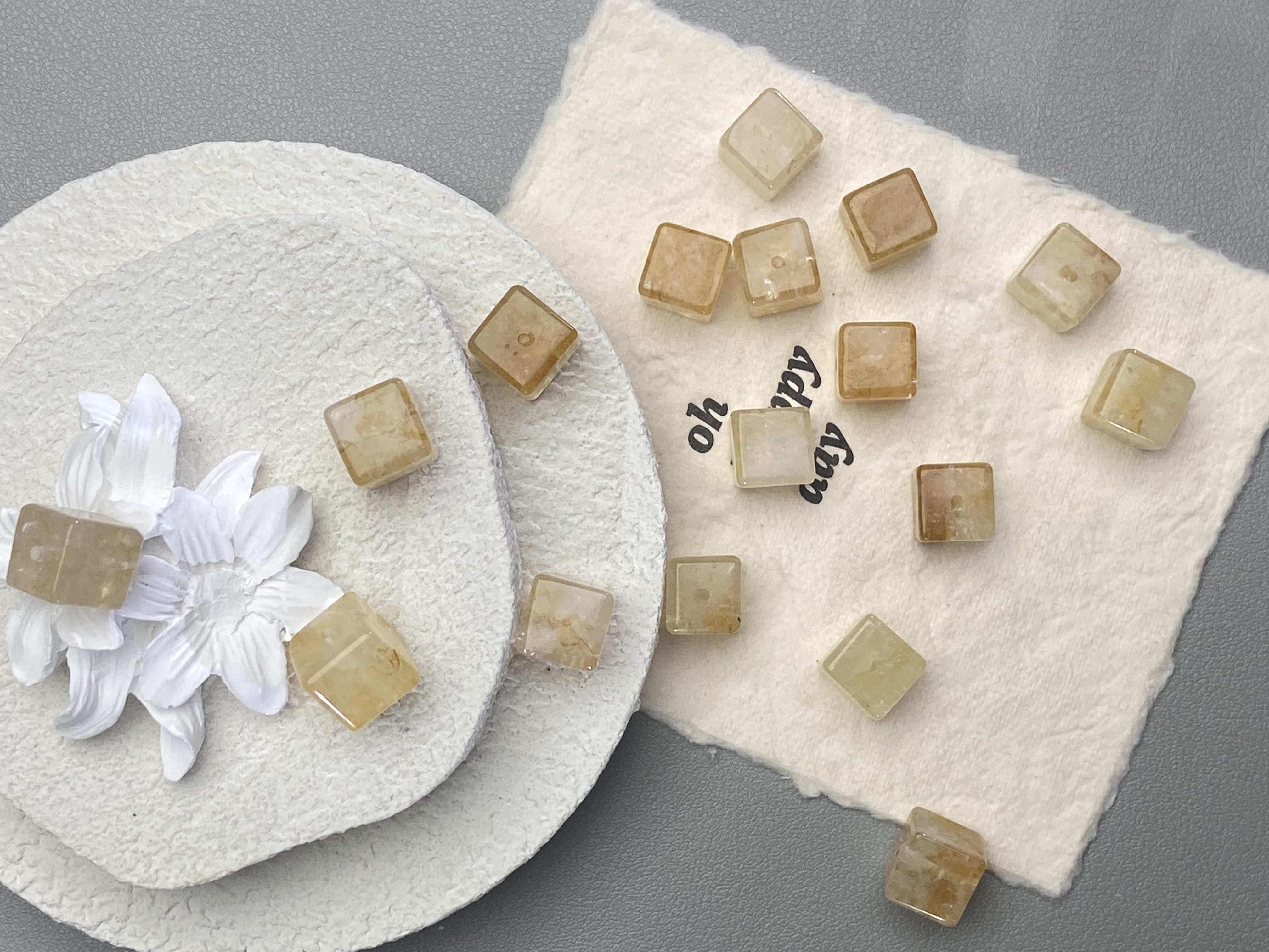 【直播专属】黄胶花方糖