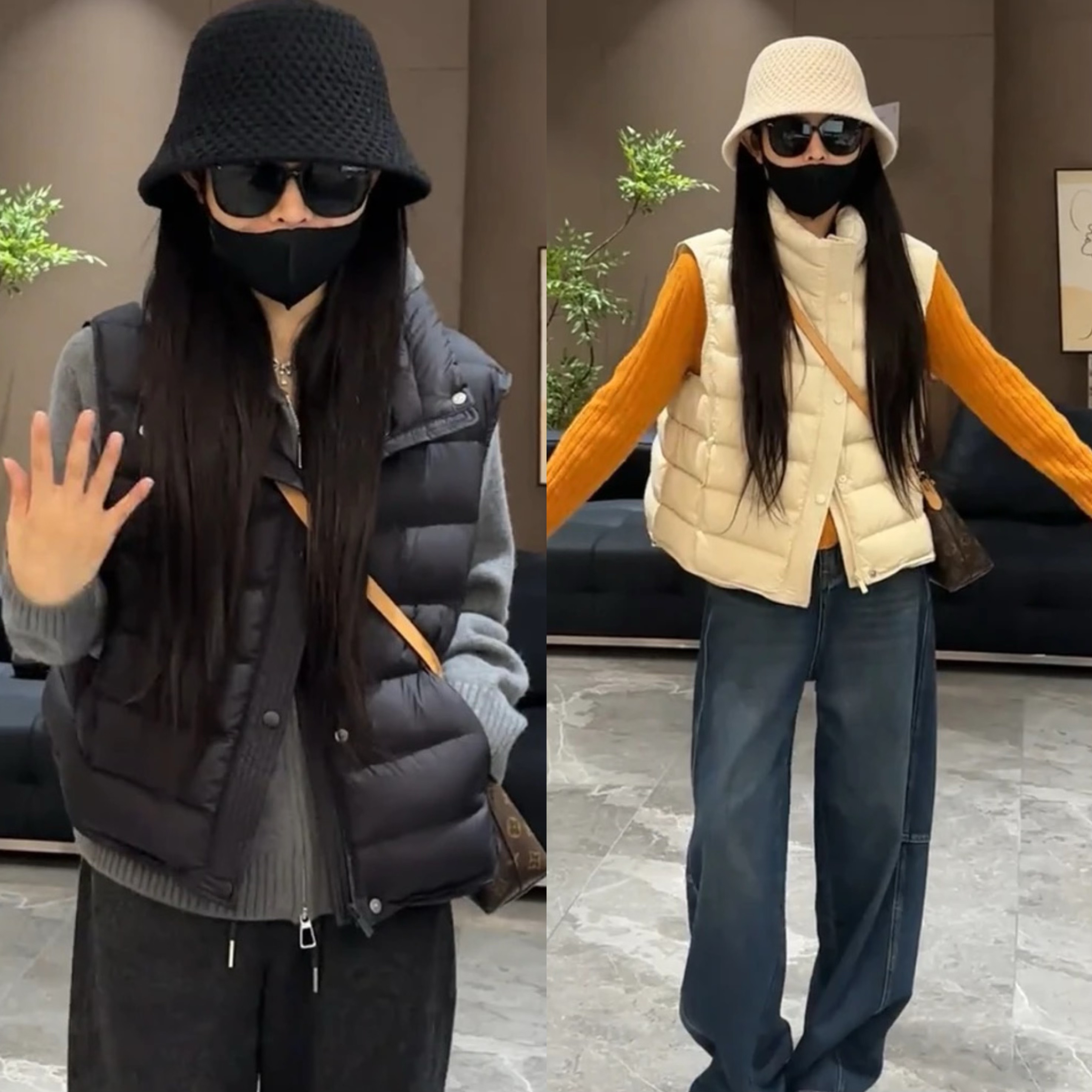 短款立领设计感白鸭绒时尚马甲女装2025秋冬流行时尚外穿坎肩上衣