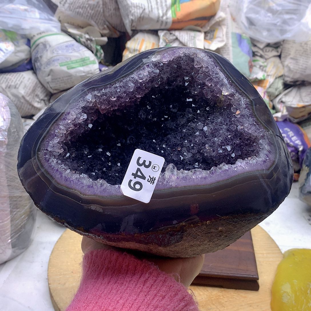 紫晶大型摆件（非配饰）未镶嵌跑****瓜