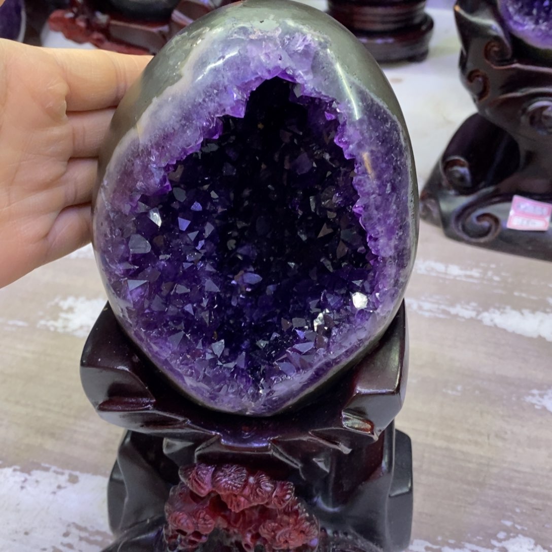 水晶摆件婷未镶嵌