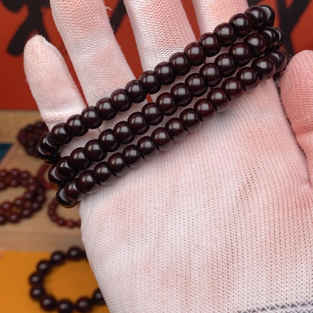 小叶紫檀手串/手链苹果珠