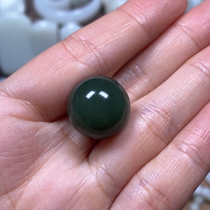 和田玉挂件未镶嵌窝*宮