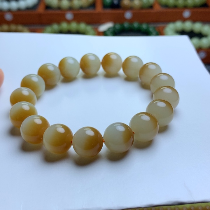 和田玉手串未镶嵌