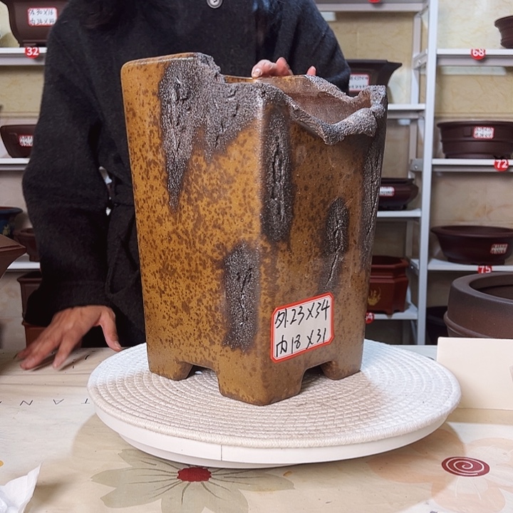 紫砂花盆?*风紫砂花盆