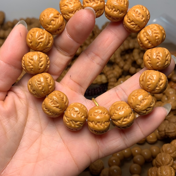 猴头核桃吊坠猴头