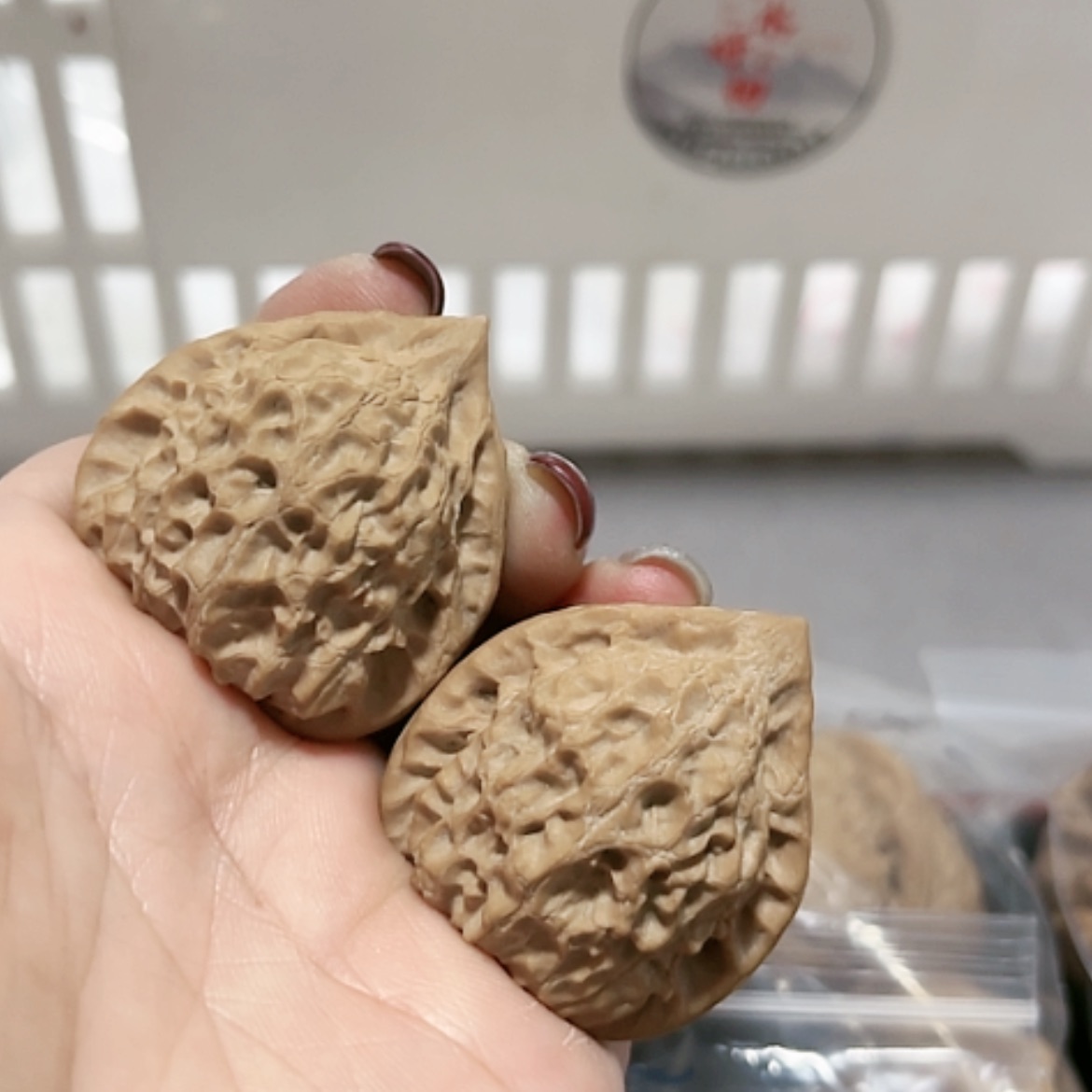 【闪购商品】文玩核桃把件角蛙36