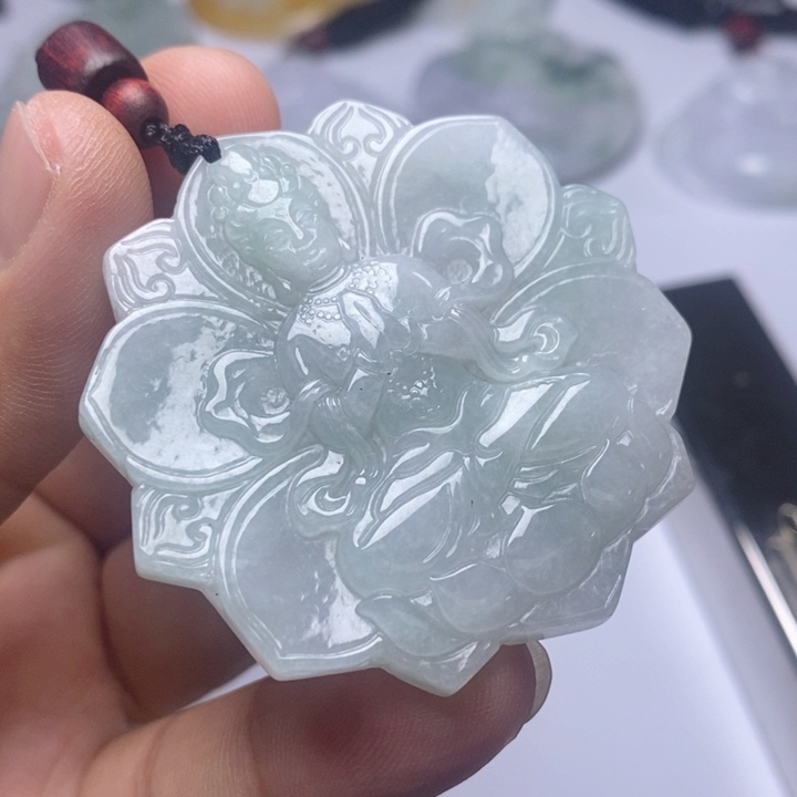 颈饰未镶嵌翡翠翡翠