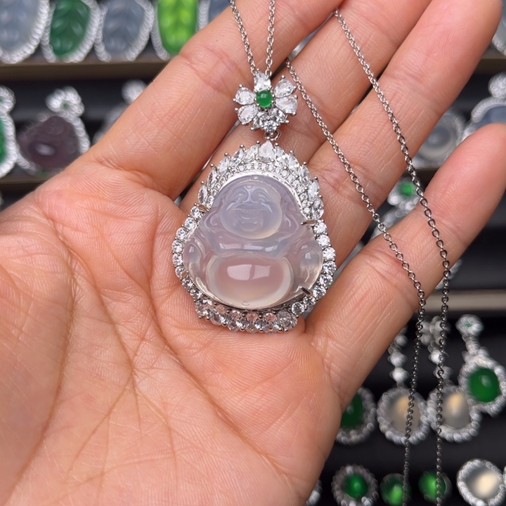 玛瑙/玉髓颈饰合金