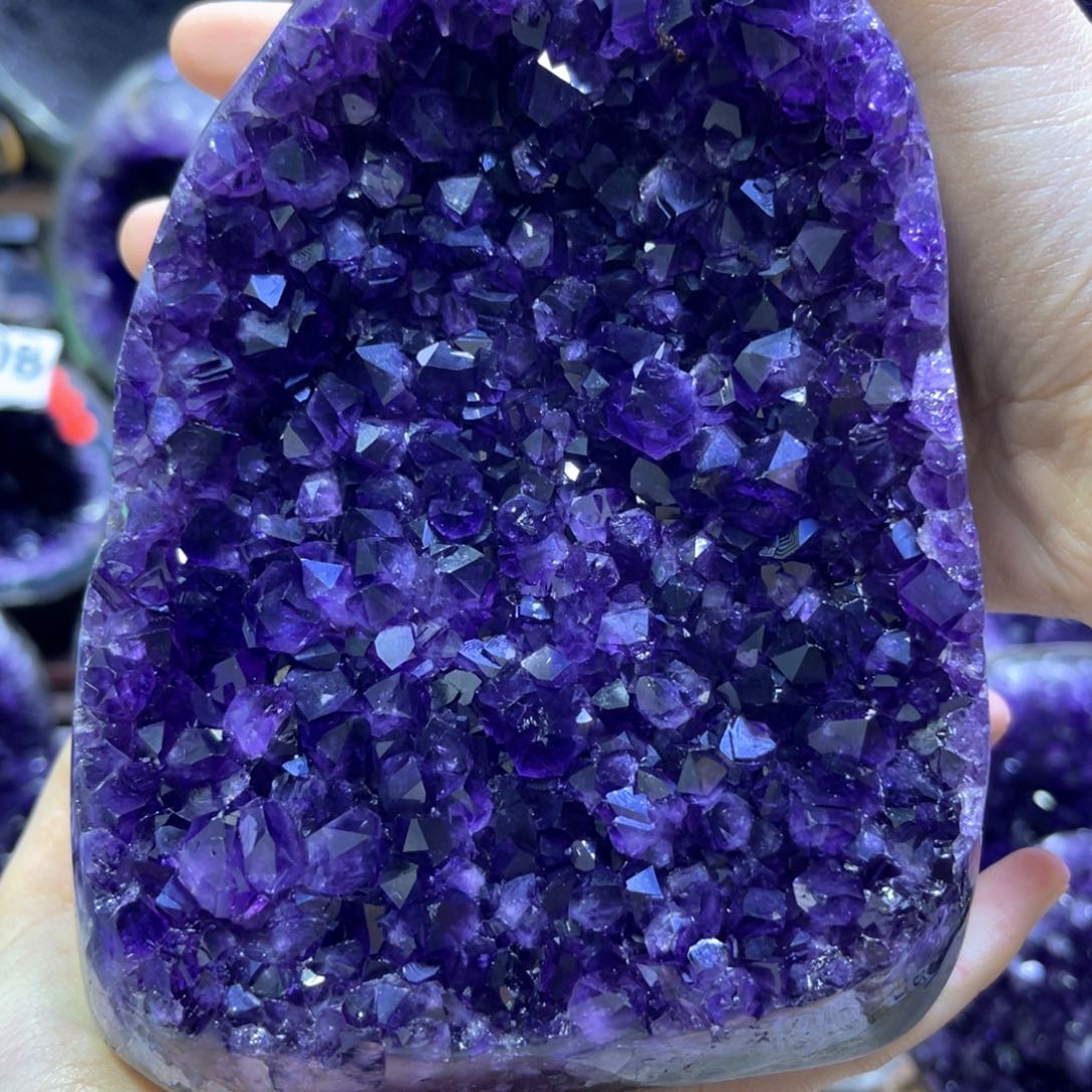 摆件未镶嵌紫晶M*张紫水晶