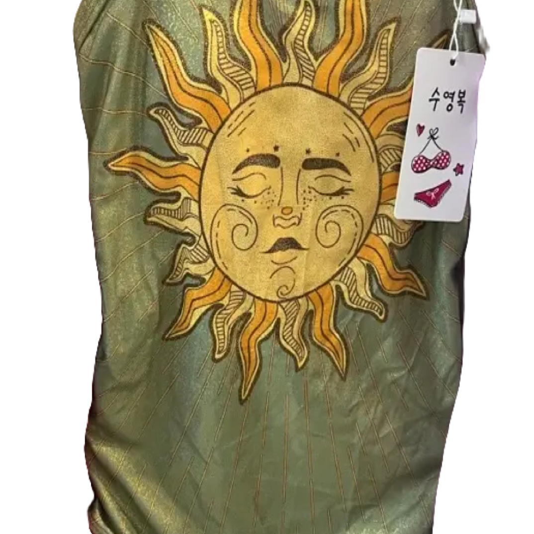 女性幻色竞速连体泳衣专业运动显瘦露背性感游泳馆夏季泳装