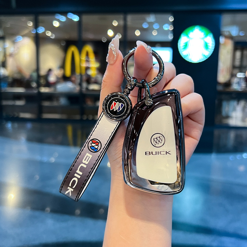 TPU别克昂科威plus钥匙套e5壳君越钛立方GL8世纪ES陆尊男女扣