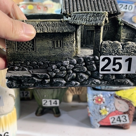 红陶多肉植物花盆