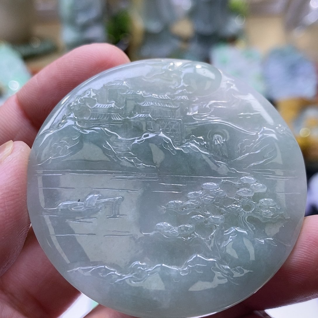 【闪购商品】翡翠颈饰未镶嵌1111111111111