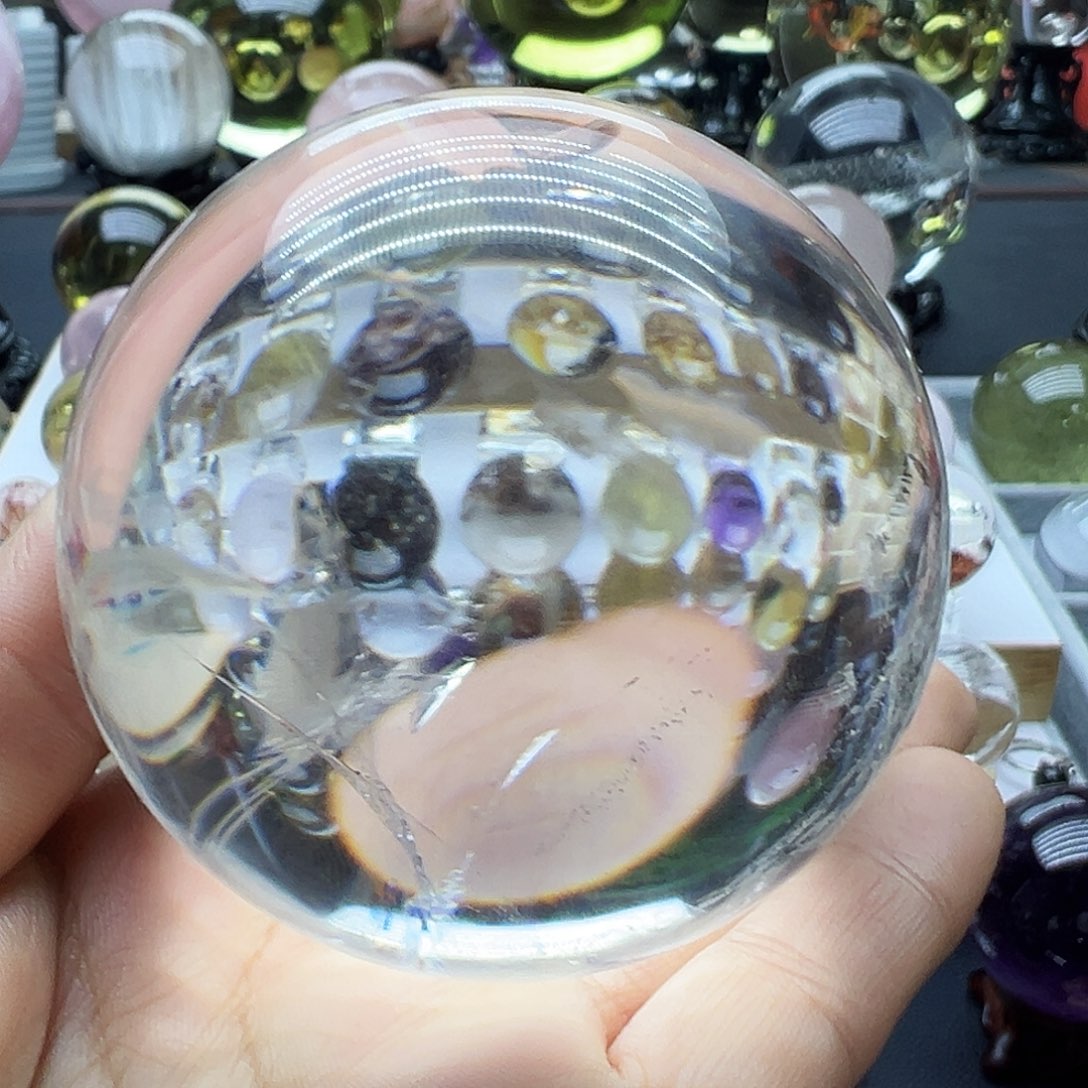 回***。水晶珠宝半成品未镶嵌A057水晶