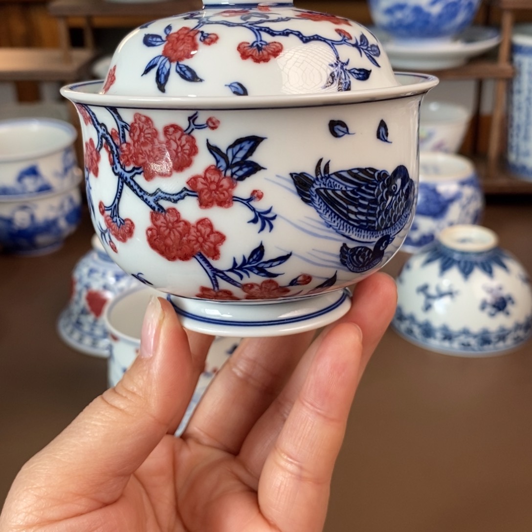 景德镇陶瓷手工手绘