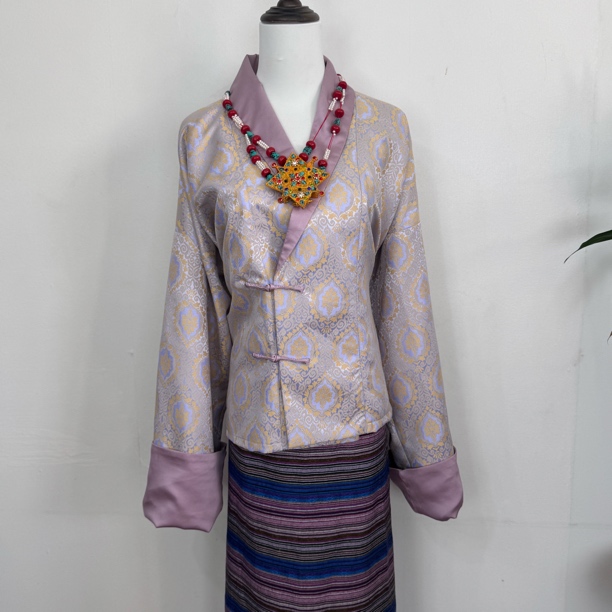 新款不丹服大码女装（三色）
