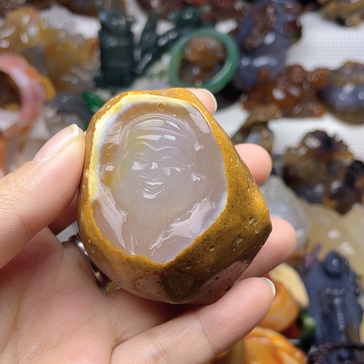 玛瑙/玉髓饰品未镶嵌