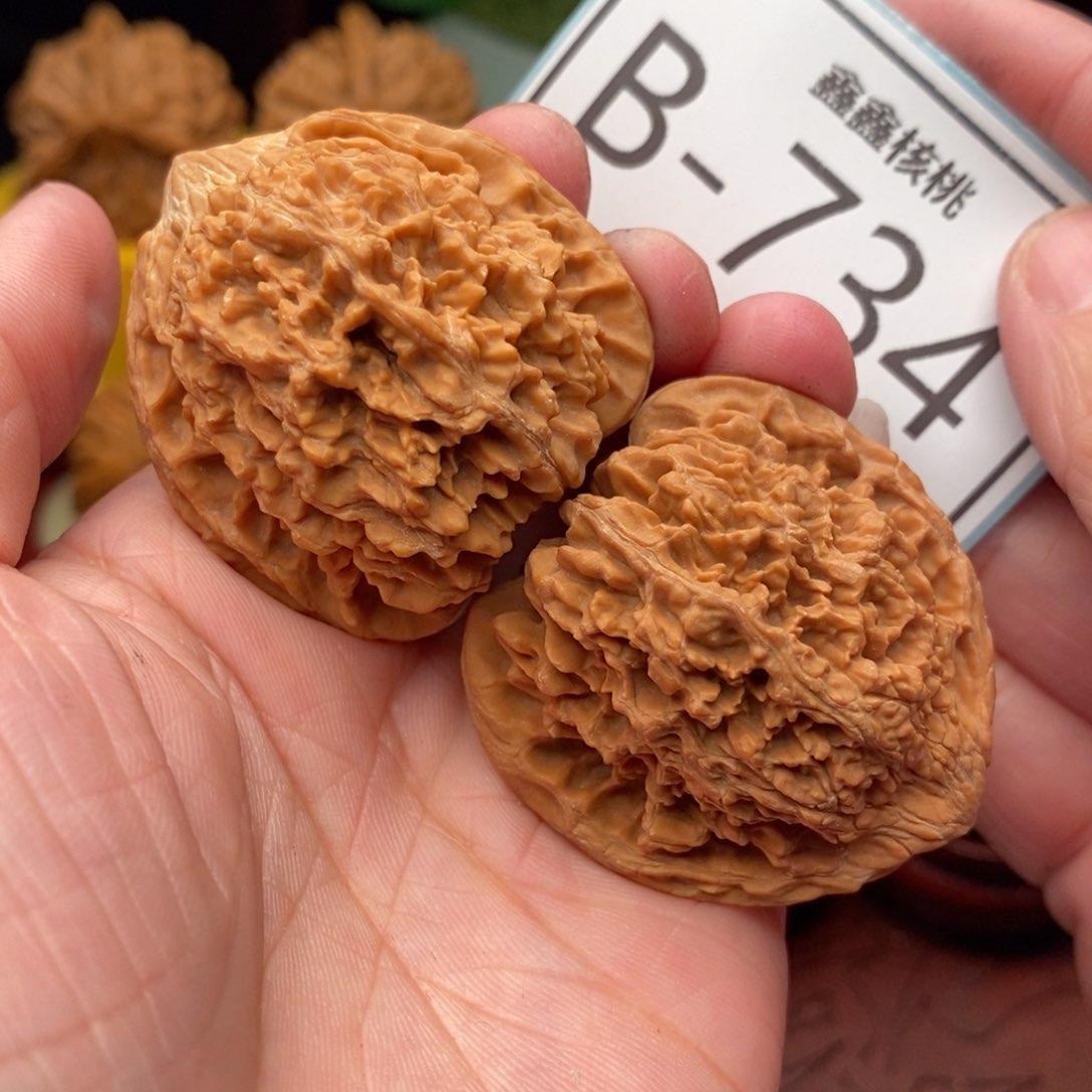 文玩核桃把件满天星40