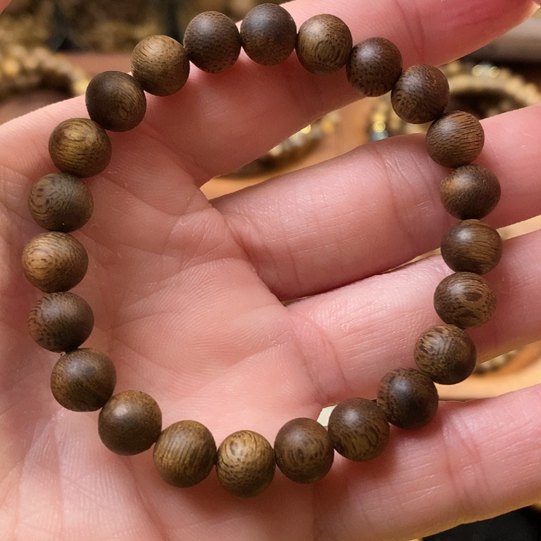 沉香手串0.8沉香手串单圈