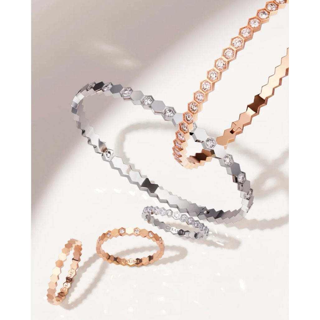 925银手镯 【经典蜂巢手镯】气质轻奢简约