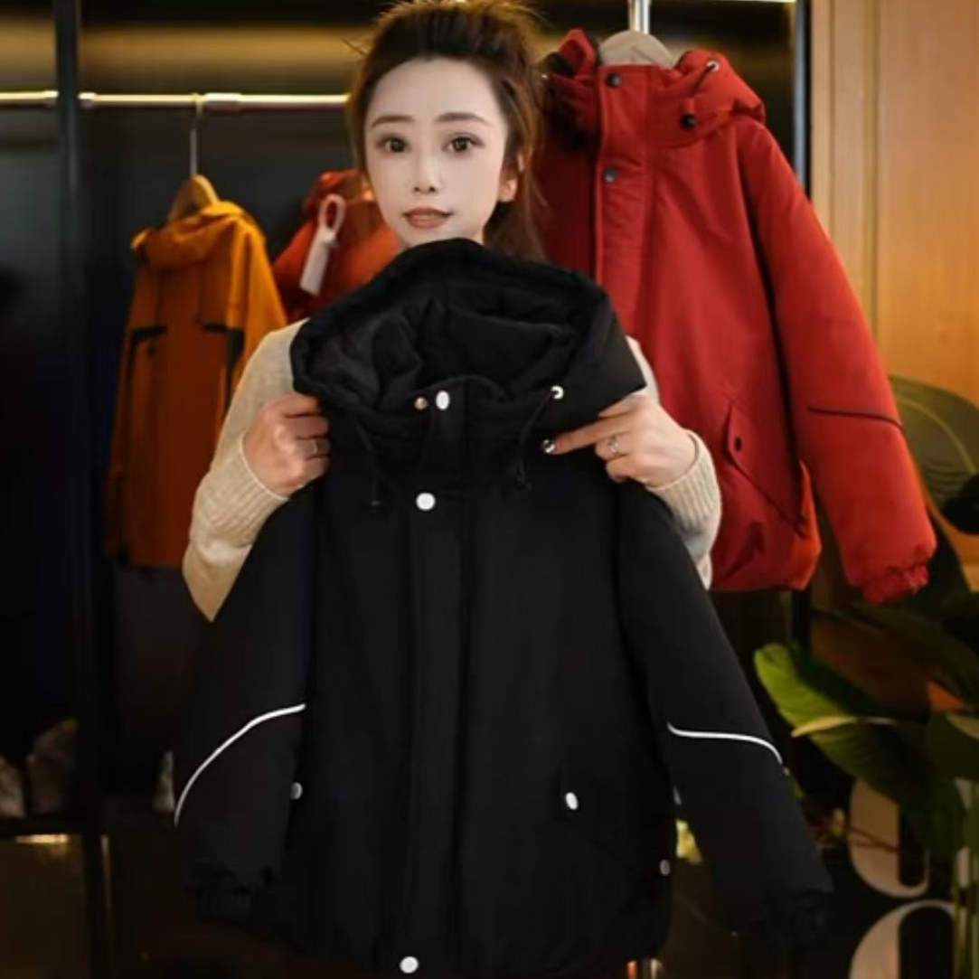 【加绒加厚】男童外套2025新款夹棉中大童冬装棉衣儿童冬季棉袄