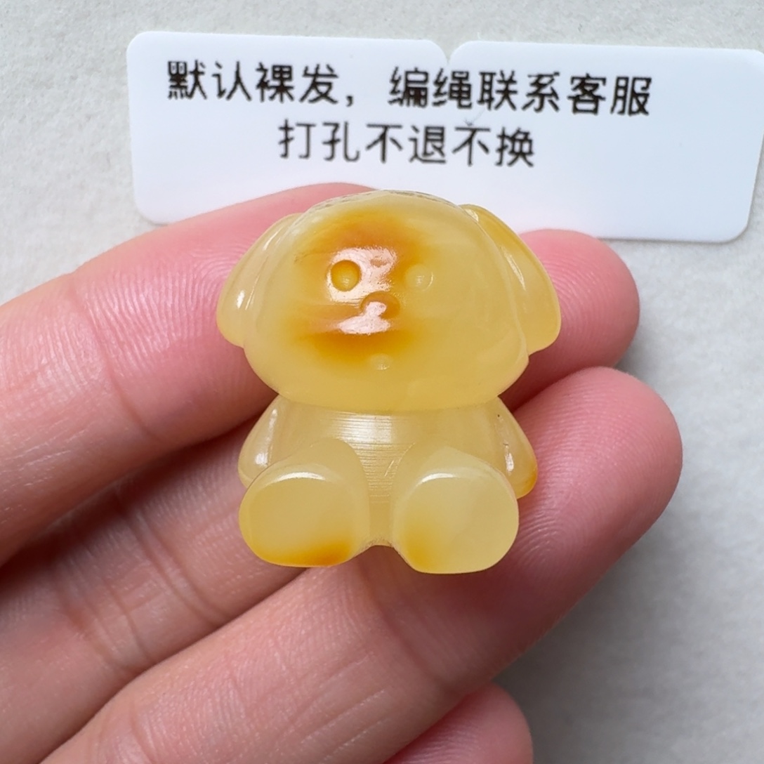 蜜蜡未镶嵌珠宝奇石超过七天不退不换，有瑕疵