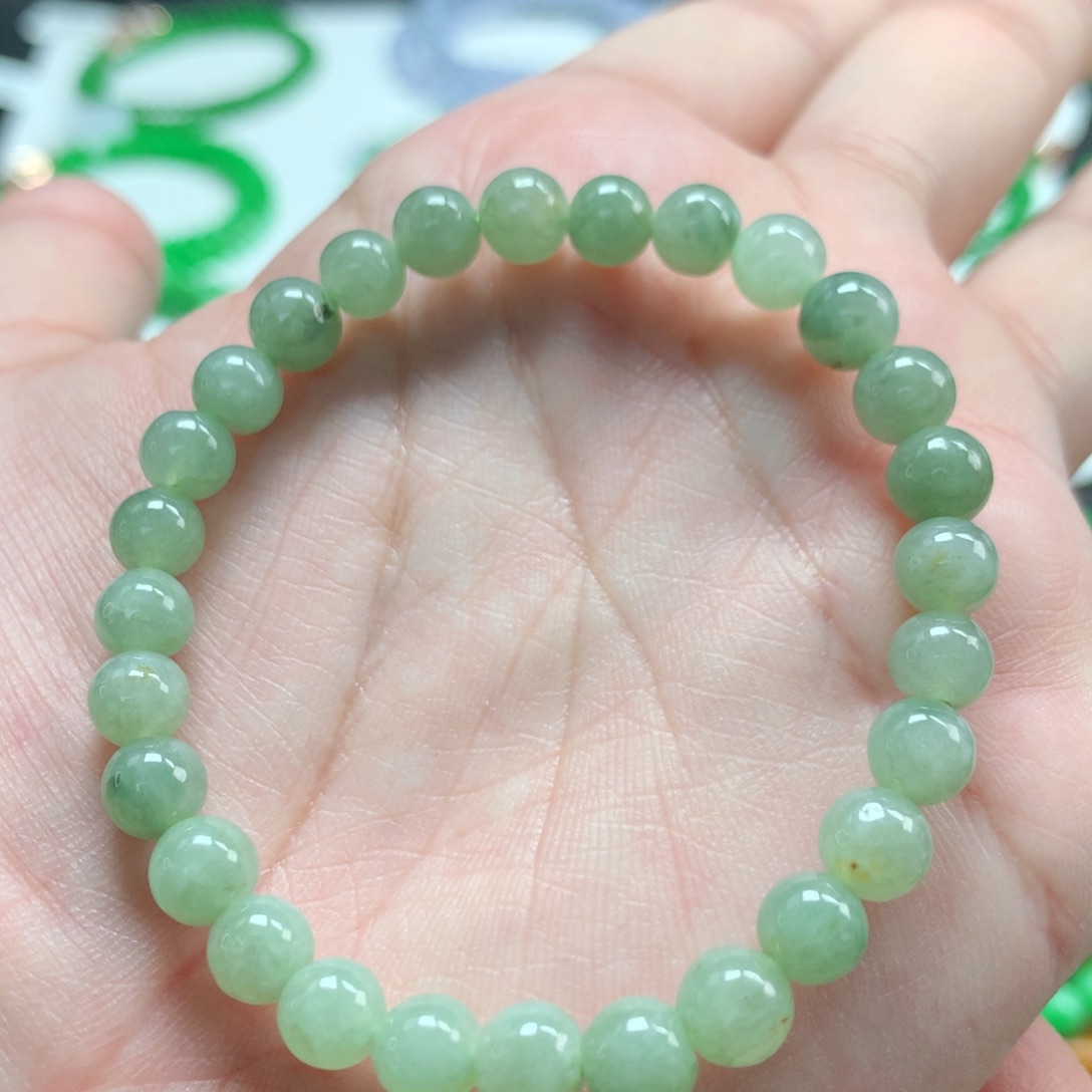 翡翠未镶嵌手链翡翠