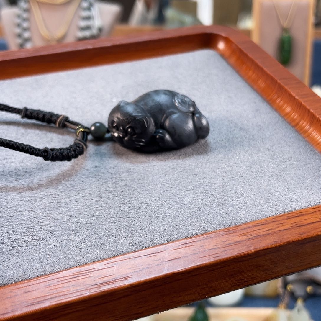 和田玉吊坠(不含链)未镶嵌