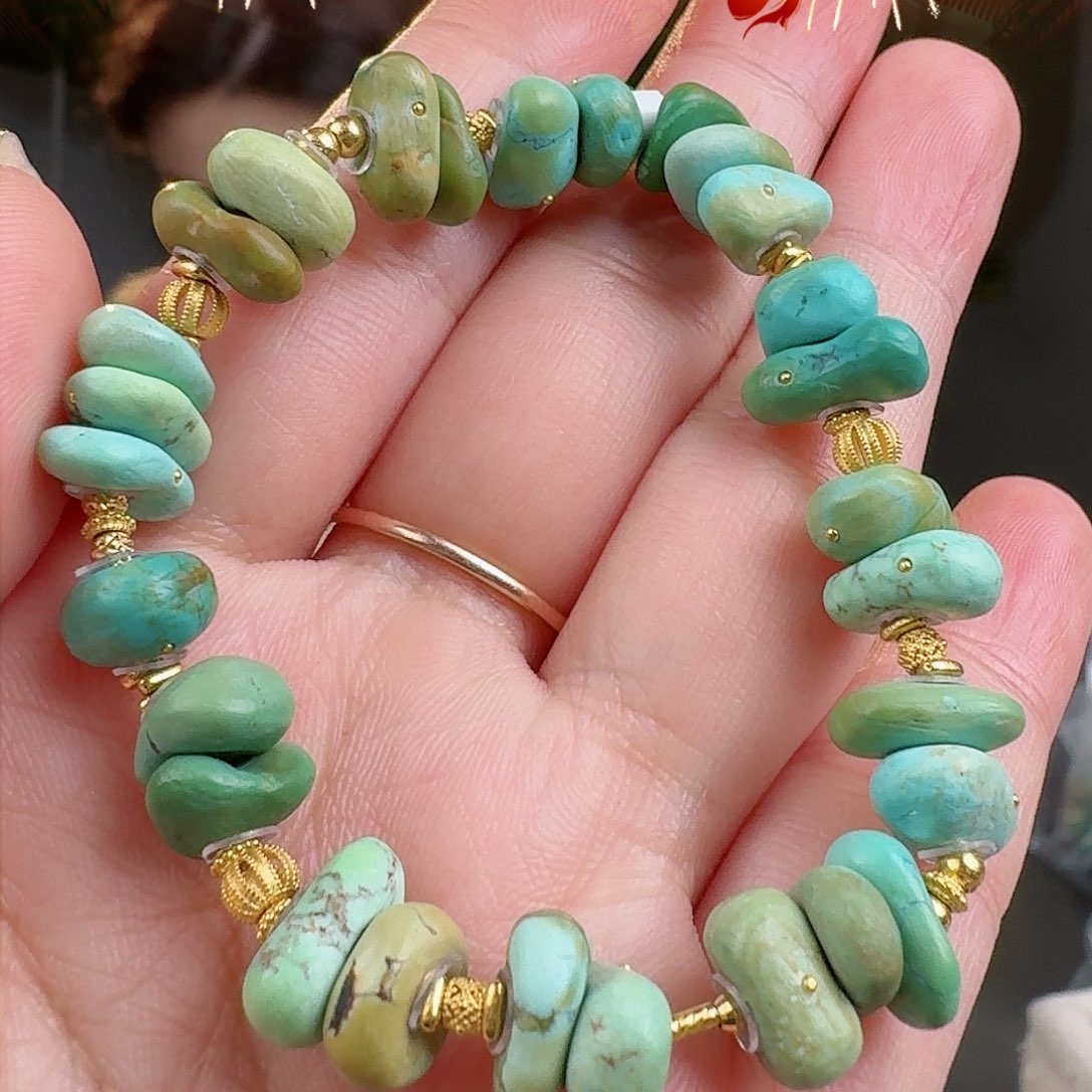 绿松石珠宝奇石未镶嵌